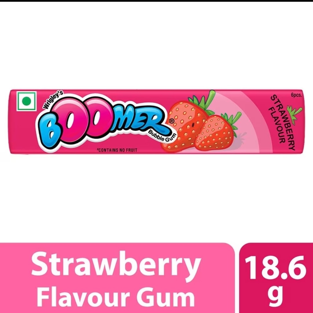 BOOMER STRAWBERRY FLAVOUR 18.60 G