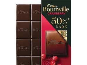 CADBURY BOUNVILLE CRANBERRY DARK 50% 80 G