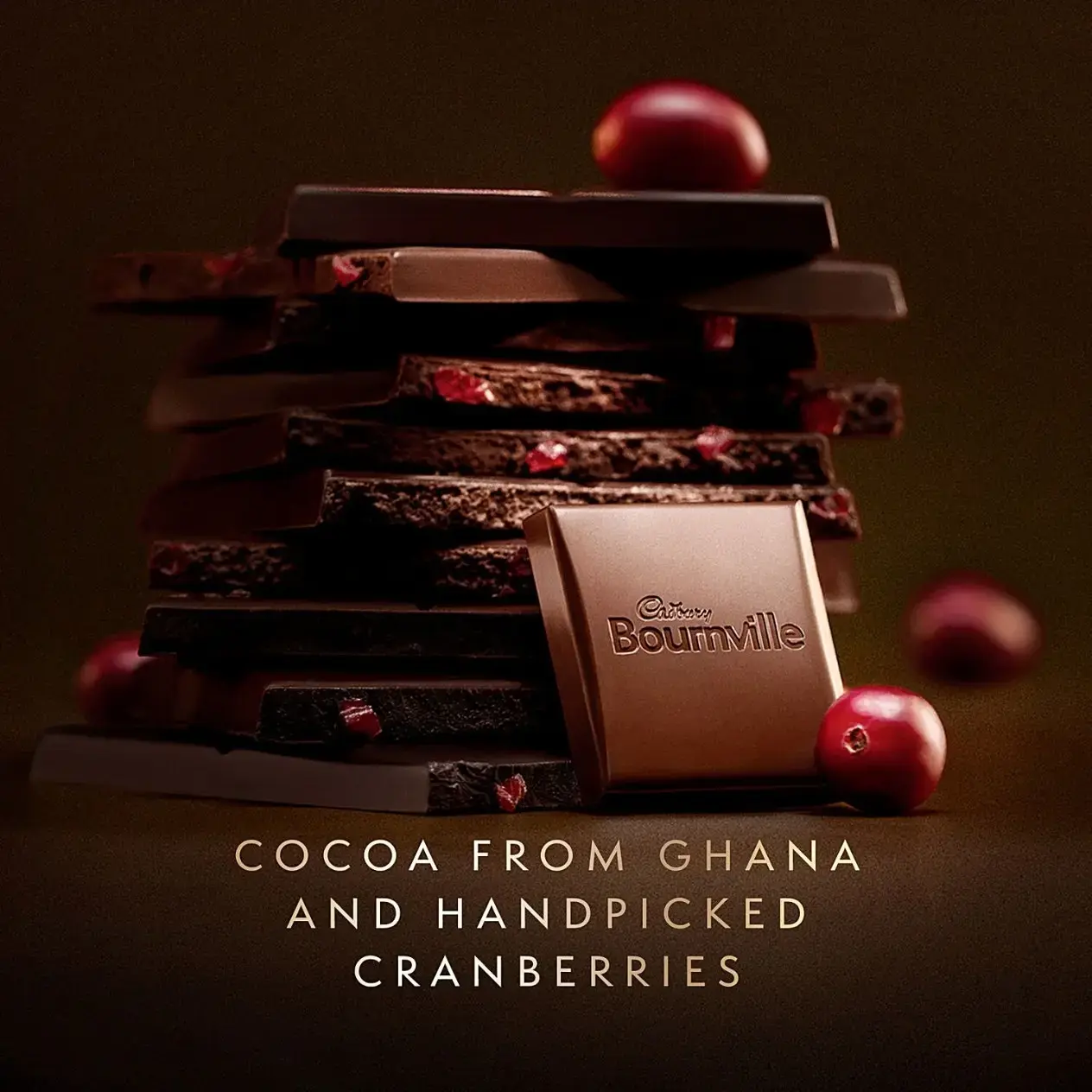 CADBURY BOUNVILLE CRANBERRY DARK 50% 80 G - Image 3