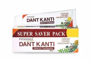 Patanjali Dant Kanti Natural Toothpaste 800G (200G X 4), Super Saver Value