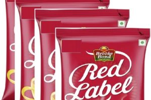 RED LABEL TEA 100 G Pouch ( Pack Of 4)